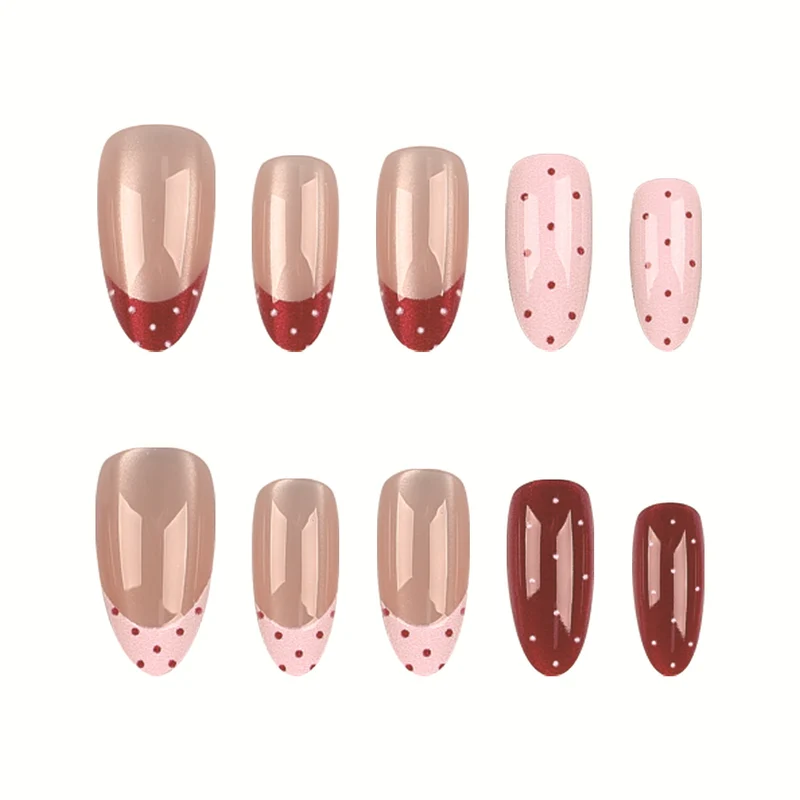 Press-On Nagelspitzen Set