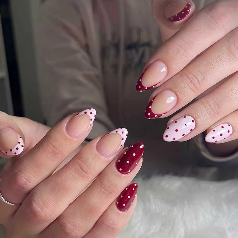 Press-On Nagelspitzen Set