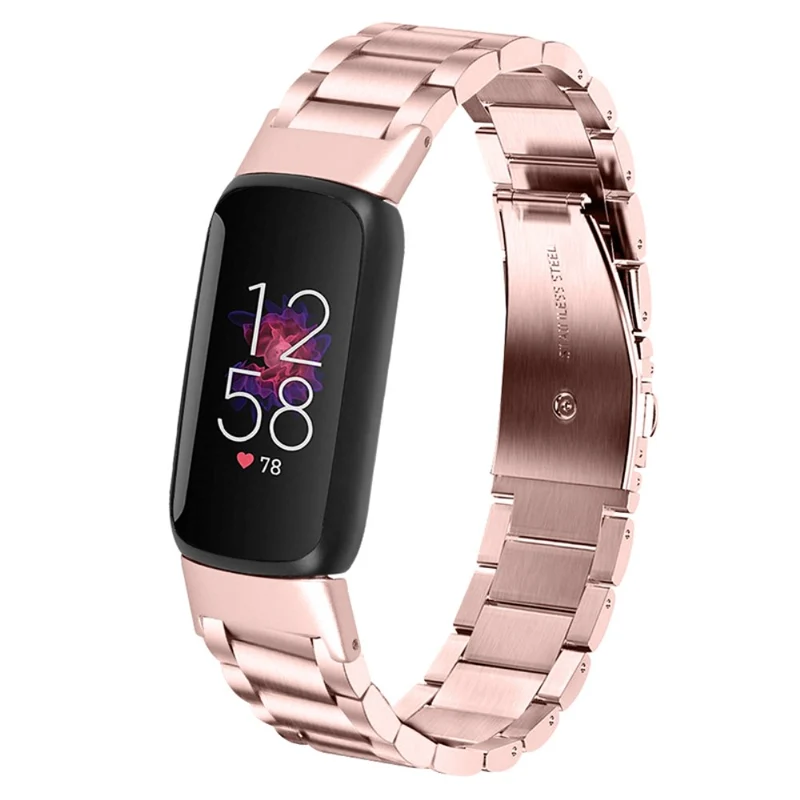 Unglaublich widerstandsfähig Fitbit Luxe Metall armband