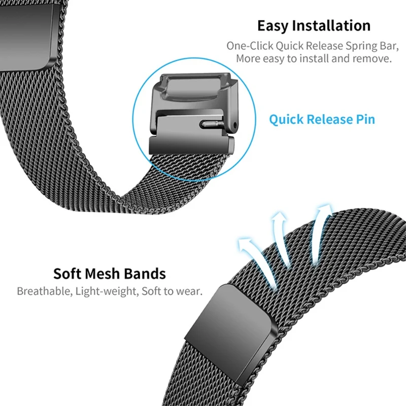 Mega gut Fitbit Luxe Metall armband