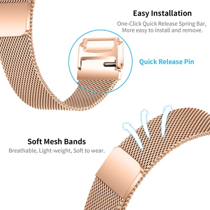 Mega gut Fitbit Luxe Metall armband
