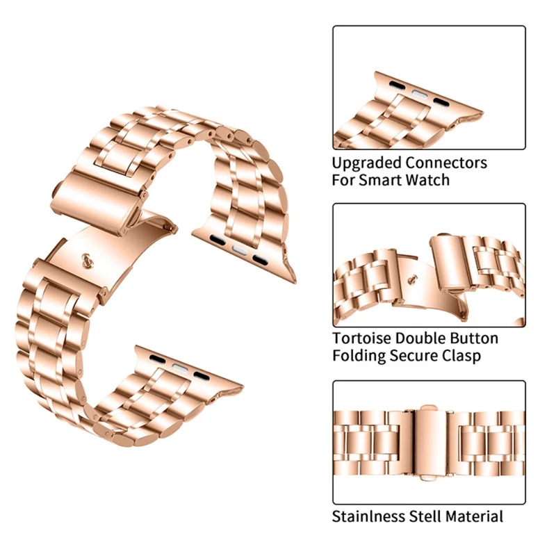 Unglaublich angenehm Universell Apple Metall armband