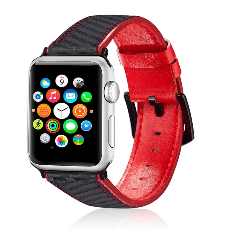 Absolut niedlich Universell Apple Echtes Leder armband