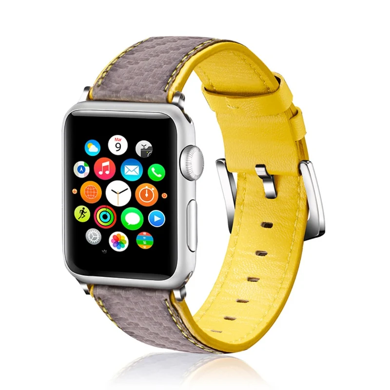 Absolut niedlich Universell Apple Echtes Leder armband