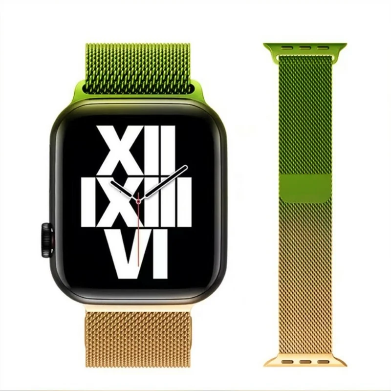 Auffallend stilvoll Universell Apple Metall armband