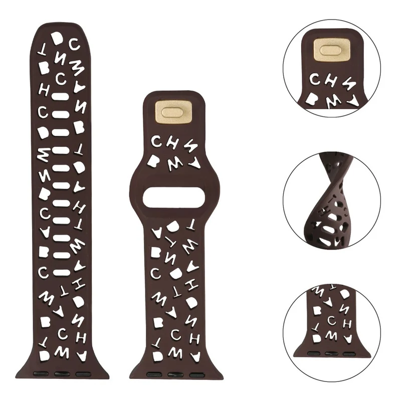 Sehr elegant Universell Apple Silikon / TPU armband