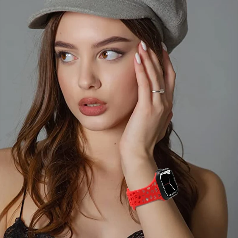 Sehr elegant Universell Apple Silikon / TPU armband