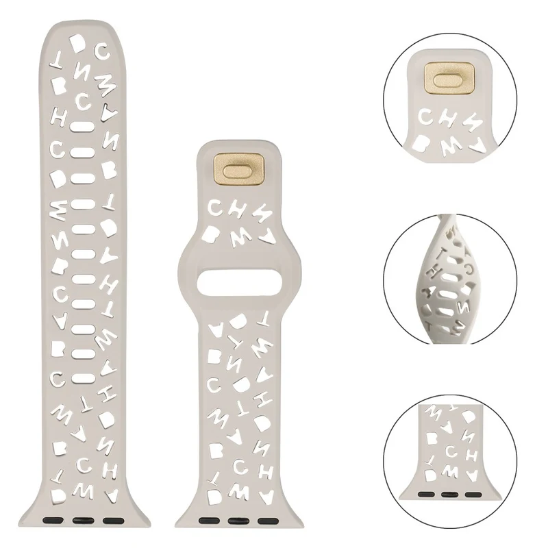 Sehr elegant Universell Apple Silikon / TPU armband