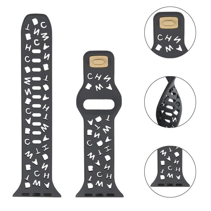 Sehr elegant Universell Apple Silikon / TPU armband
