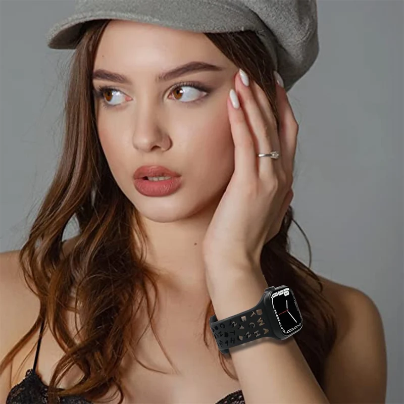 Super elegant Universell Apple Silikon / TPU armband