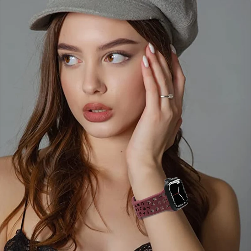 Super elegant Universell Apple Silikon / TPU armband