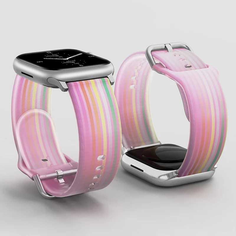 Absolut sympathisch Universell Apple Silikon / TPU armband