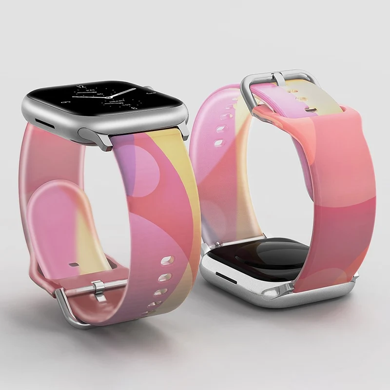 Absolut sympathisch Universell Apple Silikon / TPU armband