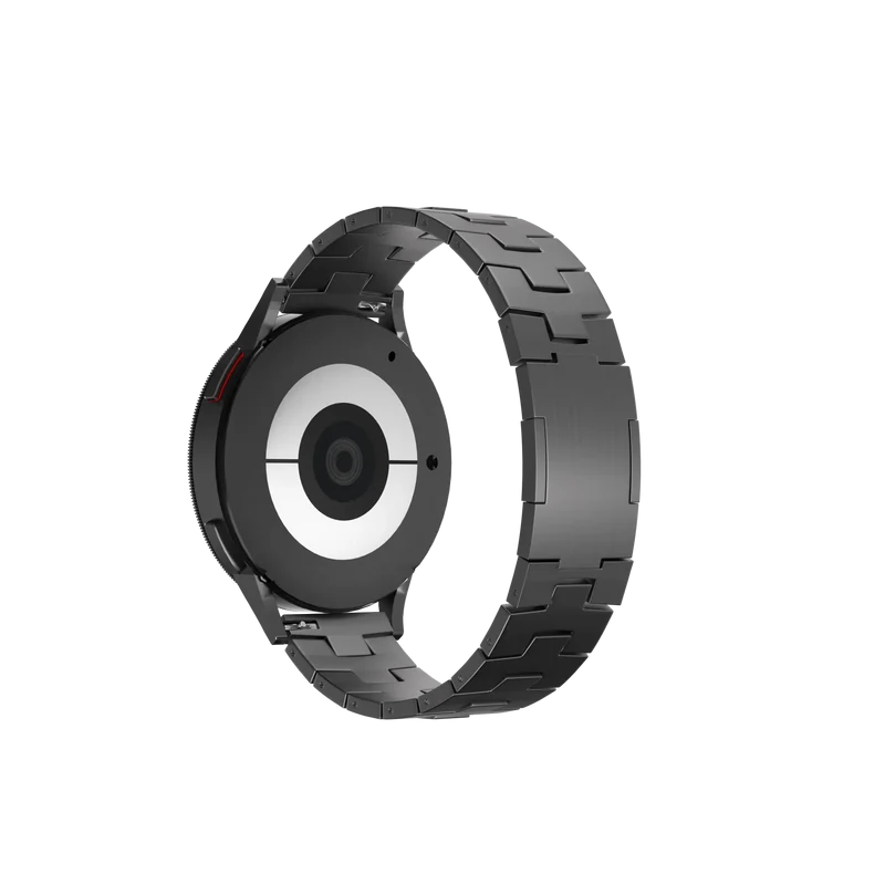 Amazfit Bip Max Gebürstetes Titanarmband (Flache Schließe) (Graphit)