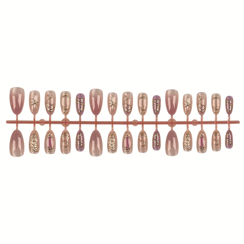 Premium Dekorativer Nagelspitzen Satz