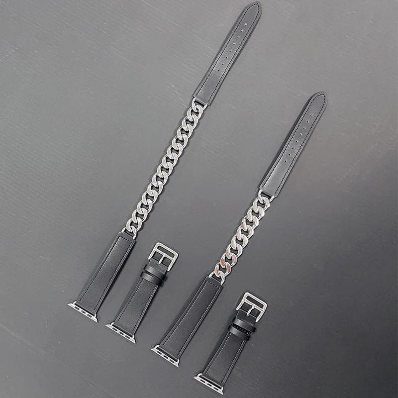 Super angenehm Universell Apple Echtes Leder armband