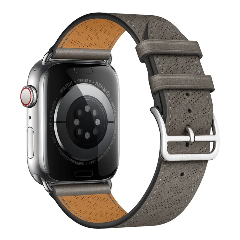 Absolut niedlich Universell Apple Echtes Leder armband