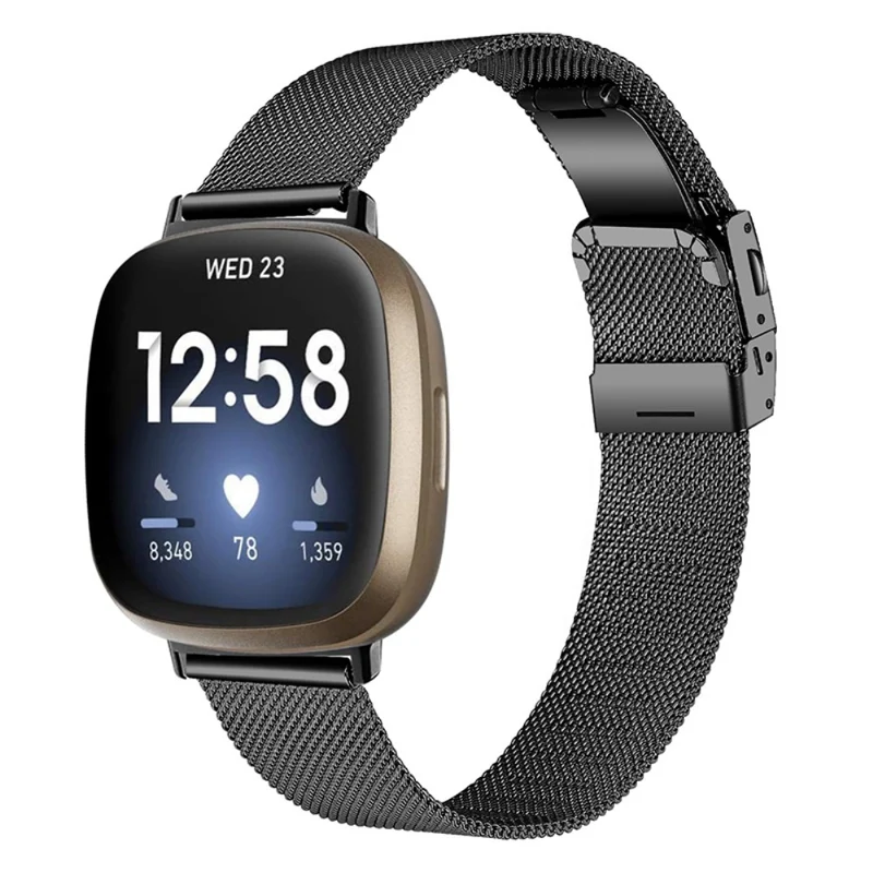 Unglaublich gut Fitbit Versa 3 Metall armband