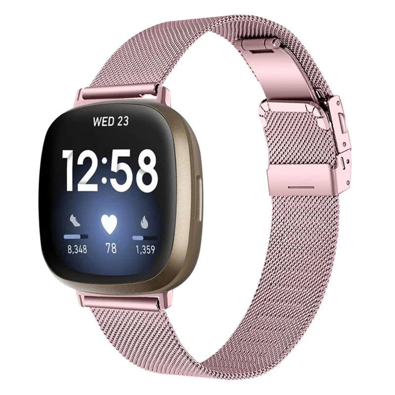 Unglaublich gut Fitbit Versa 3 Metall armband
