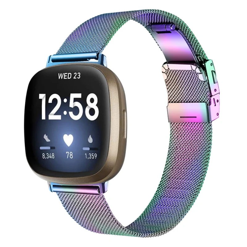 Unglaublich gut Fitbit Versa 3 Metall armband