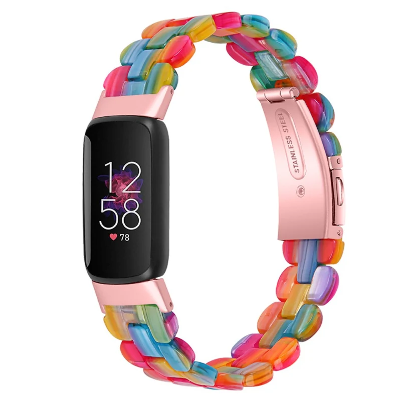 Mega stylisch Fitbit Luxe Plastik armband