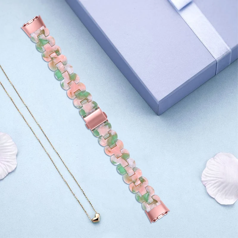 Mega stylisch Fitbit Luxe Plastik armband