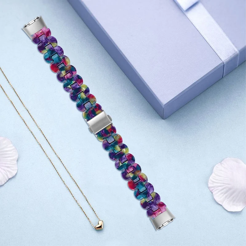 Mega stylisch Fitbit Luxe Plastik armband
