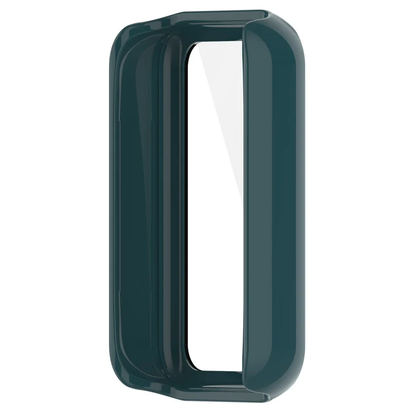 Auffallend Stilvoll Amazfit Band 7 Hülle mit Displayschutz in Plastik und Gehärtetes Glas