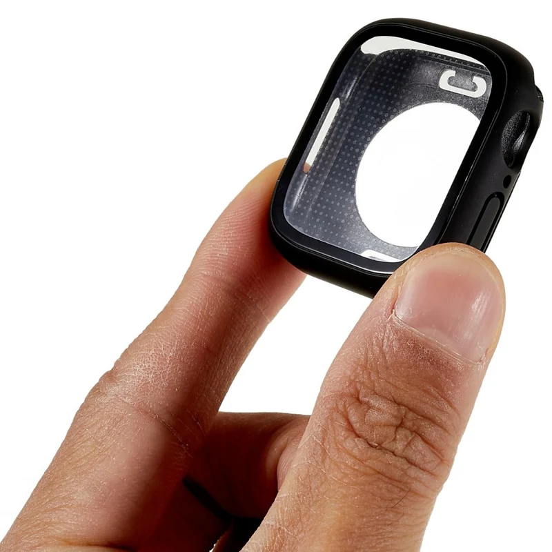 Unglaublich Gut Apple Watch Series 8 (41mm) / Apple Watch Series 7 41mm Universell Hülle mit Displayschutz in Plastik und Gehärtetes Glas