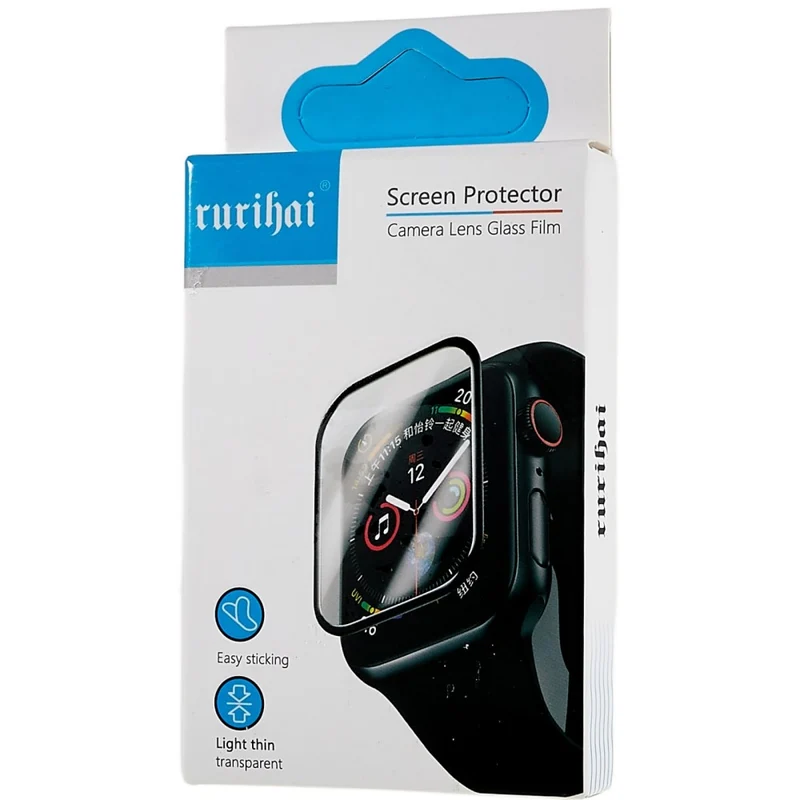 Unglaublich Gut Apple Watch Series 8 (41mm) / Apple Watch Series 7 41mm Universell Hülle mit Displayschutz in Plastik und Gehärtetes Glas