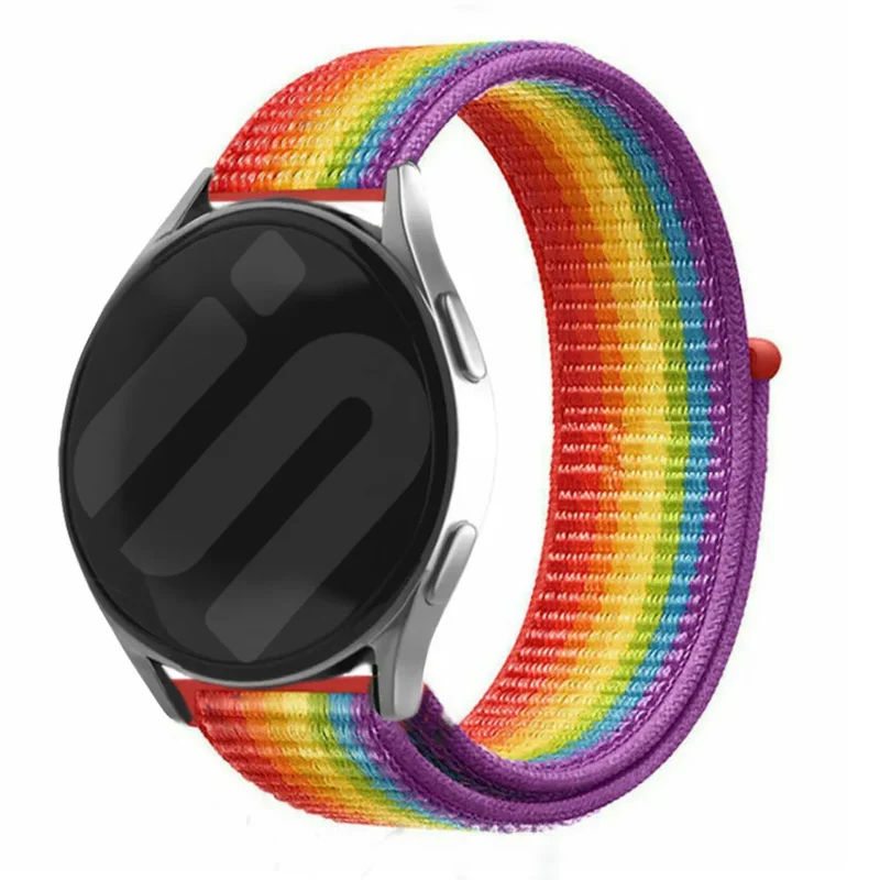 Amazfit Bip Max Nylonarmband (Regenbogen)