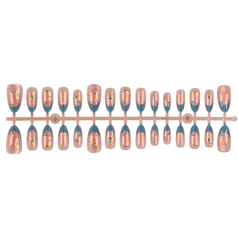Dekoratives Press-On Nagelset