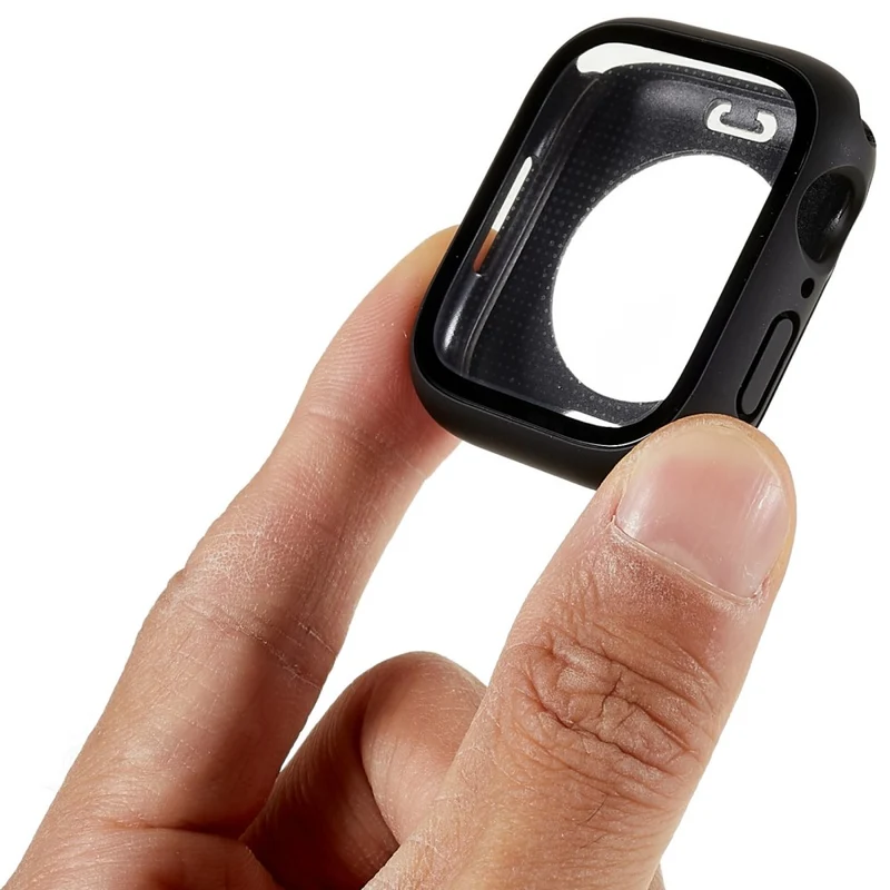 Super Schön Apple Watch Series 8 (45mm) / Apple Watch Series 7 45mm Universell Hülle mit Displayschutz in Plastik und Gehärtetes Glas