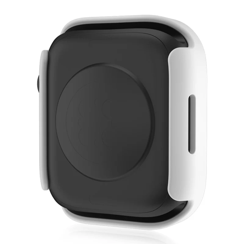Super Gut Apple Watch Series 8 (45mm) / Apple Watch Series 7 45mm Universell Hülle mit Displayschutz in Plastik und Gehärtetes Glas