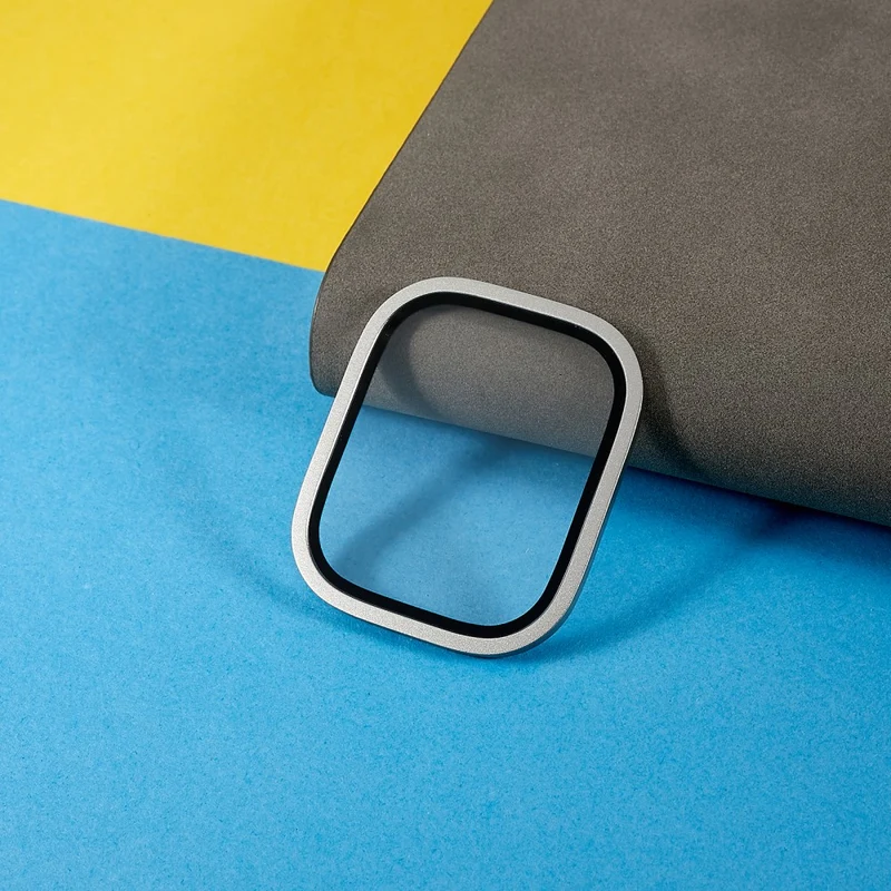 Absolut Gut Apple Watch Ultra Hülle mit Displayschutz in Metall und Gehärtetes Glas