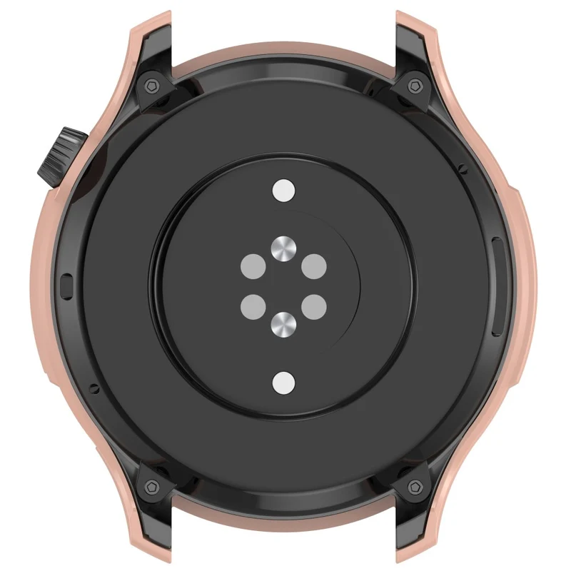 Auffallend Stilvoll Amazfit GTR 4 Hülle mit Displayschutz in Plastik und Gehärtetes Glas
