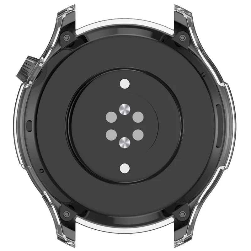 Auffallend Stilvoll Amazfit GTR 4 Hülle mit Displayschutz in Plastik und Gehärtetes Glas