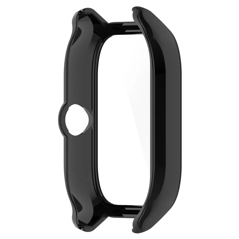 Super Stylisch Amazfit GTS 4 Hülle mit Displayschutz in Plastik und Gehärtetes Glas