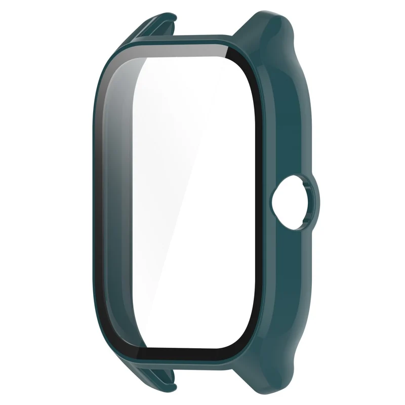 Super Stylisch Amazfit GTS 4 Hülle mit Displayschutz in Plastik und Gehärtetes Glas