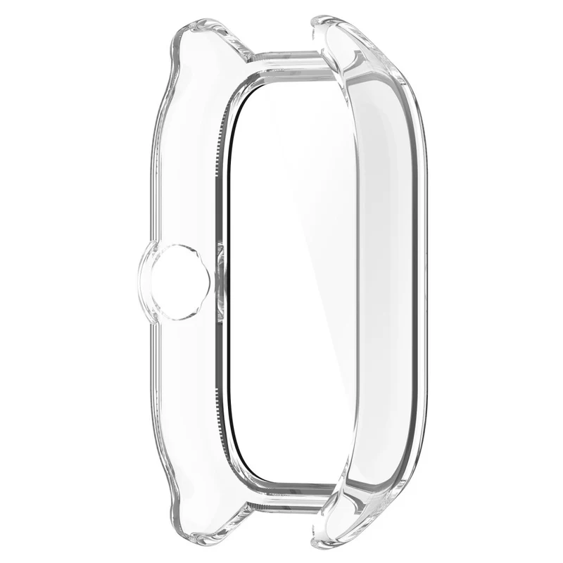 Super Stylisch Amazfit GTS 4 Hülle mit Displayschutz in Plastik und Gehärtetes Glas