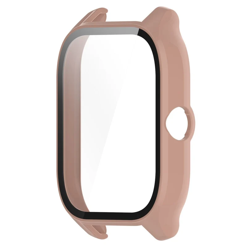 Super Stylisch Amazfit GTS 4 Hülle mit Displayschutz in Plastik und Gehärtetes Glas