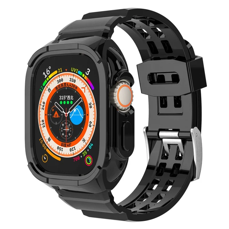 Auffallend modisch Apple Watch Ultra Silikon / TPU armband