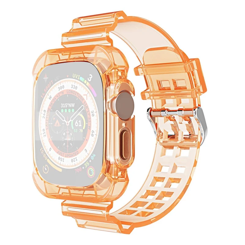 Unglaublich modisch Apple Watch Ultra Silikon / TPU armband