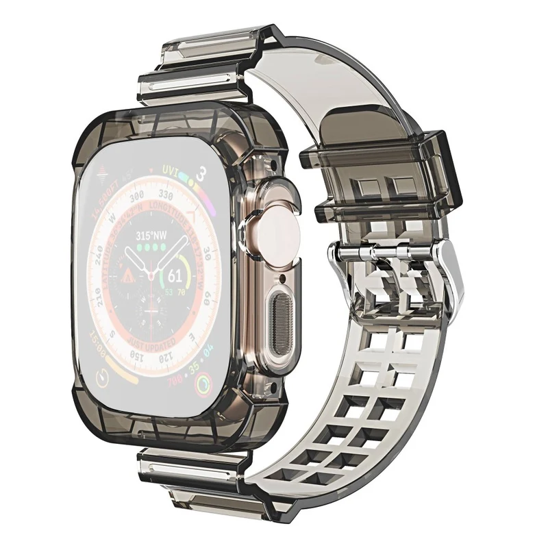 Unglaublich modisch Apple Watch Ultra Silikon / TPU armband