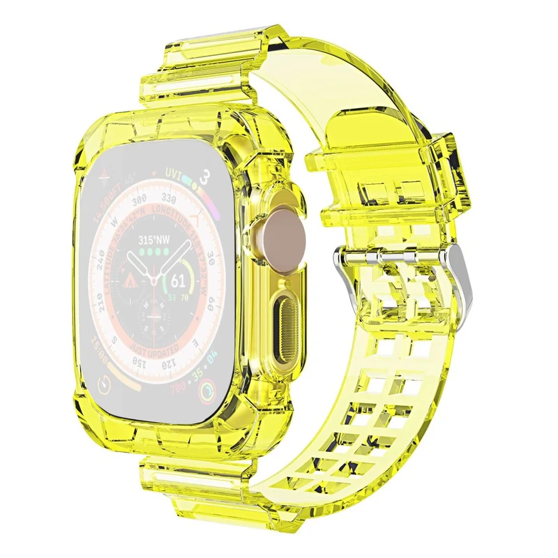 Unglaublich modisch Apple Watch Ultra Silikon / TPU armband