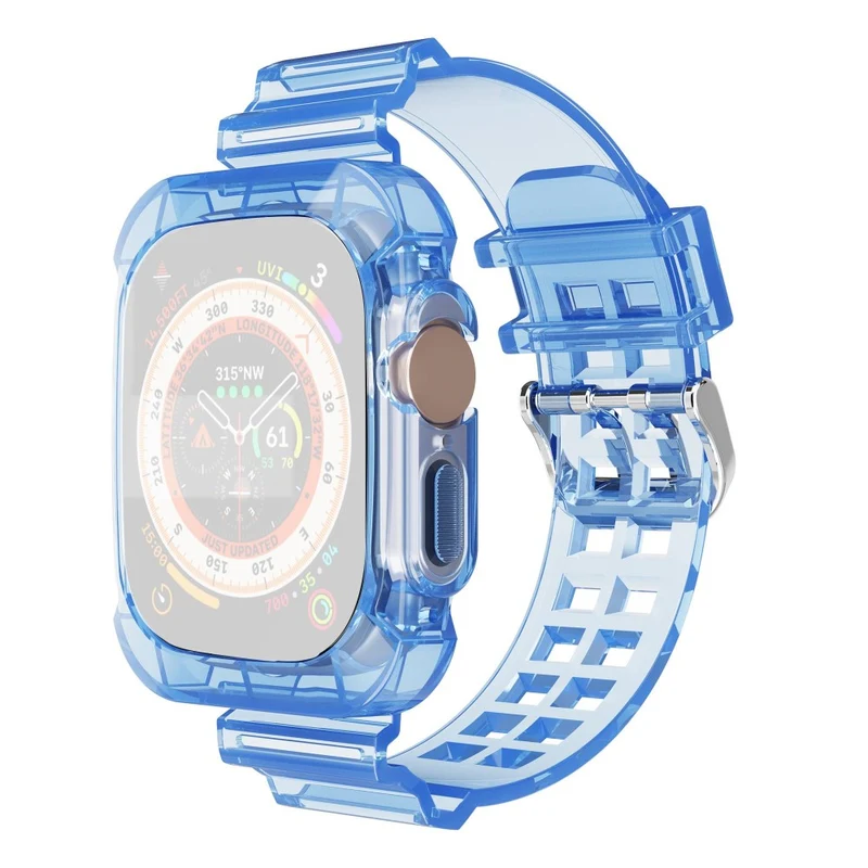 Unglaublich modisch Apple Watch Ultra Silikon / TPU armband