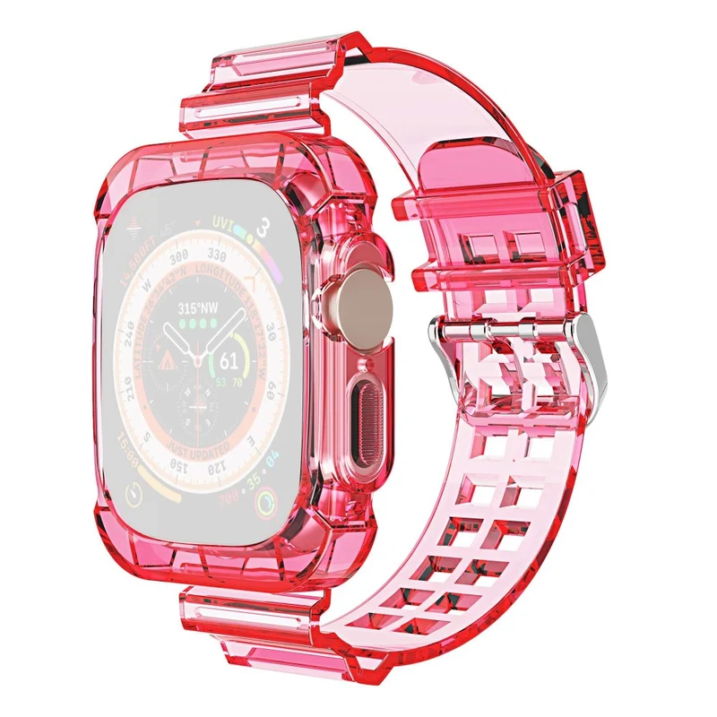 Unglaublich modisch Apple Watch Ultra Silikon / TPU armband