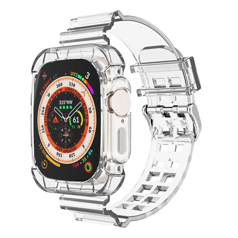 Unglaublich modisch Apple Watch Ultra Silikon / TPU armband