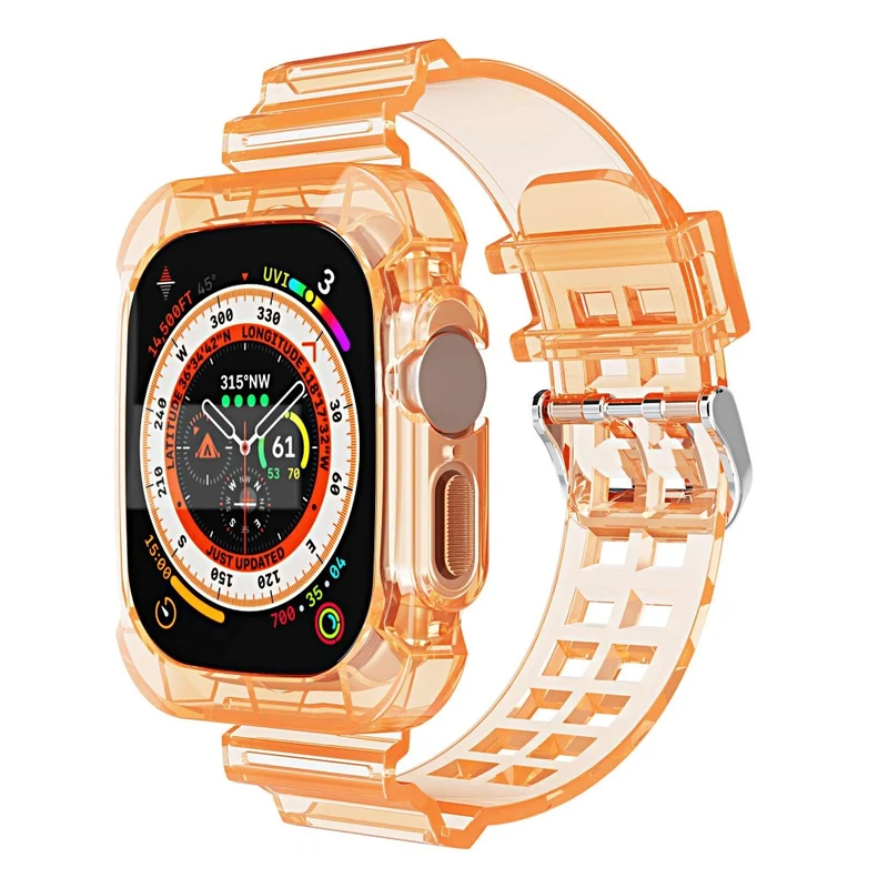 Unglaublich modisch Apple Watch Ultra Silikon / TPU armband