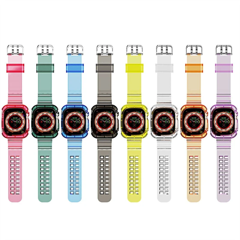 Unglaublich modisch Apple Watch Ultra Silikon / TPU armband